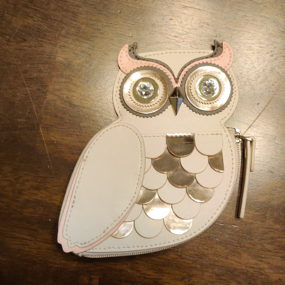 Kate Spade blaze a trail Owl coin purse